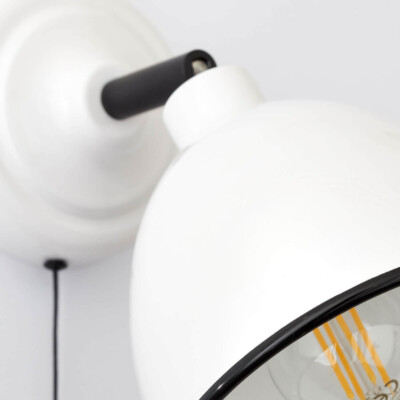 Wandleuchte schwenkbar Flurleuchte Wand Retro Wandlampe Vintage