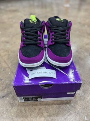 Nike SB Dunk Low Pro Red Plum Size 8 ACG Terra Black Taxi Citron White BQ6817501