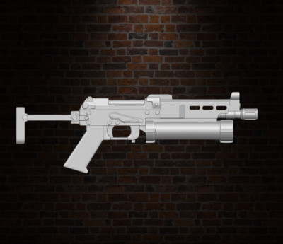 PP-19 Bizon Shotgun Ver A 1:12 scale weapon 6'' Action Figure