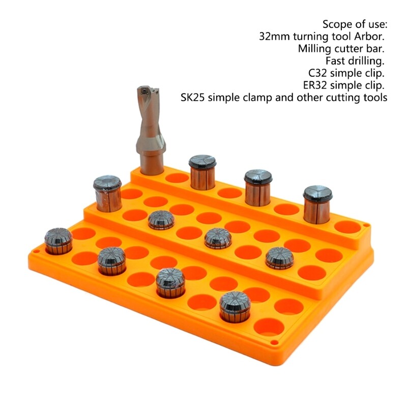 Router Bit Collecting Box Spring Collet Plastic Storage Box for Tool ...