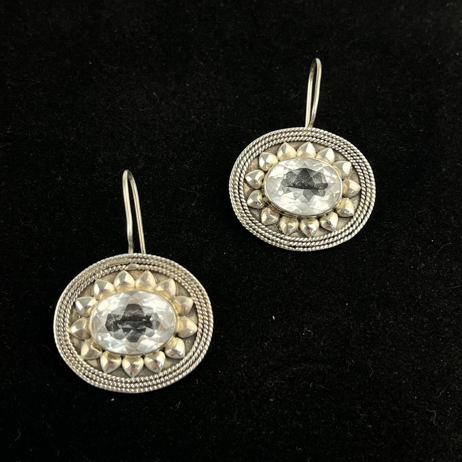 Statement Drop Dangle Design Earrings Jewelry  Hu… - image 1