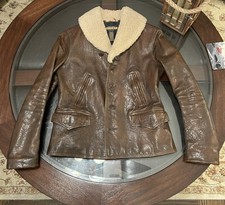 ralph lauren shearling jacket
