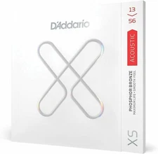 D'Addario XSAPB1356 Coated Phosphor Bronze Acoustic Guitar Strings, Medium 13-56