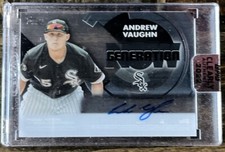 2022 Topps Clearly Authentic Andrew Vaughn Generation Now On-Card Auto White Sox