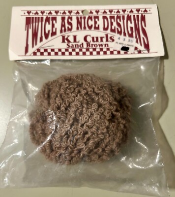 ''Country Curls'' Yarn Doll Hair by Twice as Nice