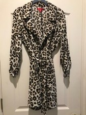 Nwt Jennifer Lopez Ladies Belted Drapery Trench Coat Size Small, $78 New
