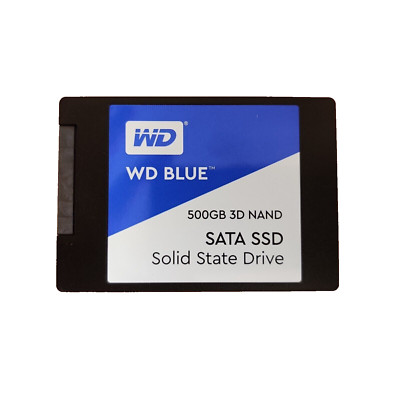 Western Digital WD BLUE SSD wd500g2b0a Hard Drive PC Notebook 500GB 3D NAND