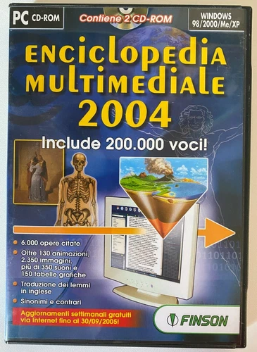 Enciclopedia Multimediale Finson 2004 2 CD-ROM per PC (Win98/2000/ME/XP)