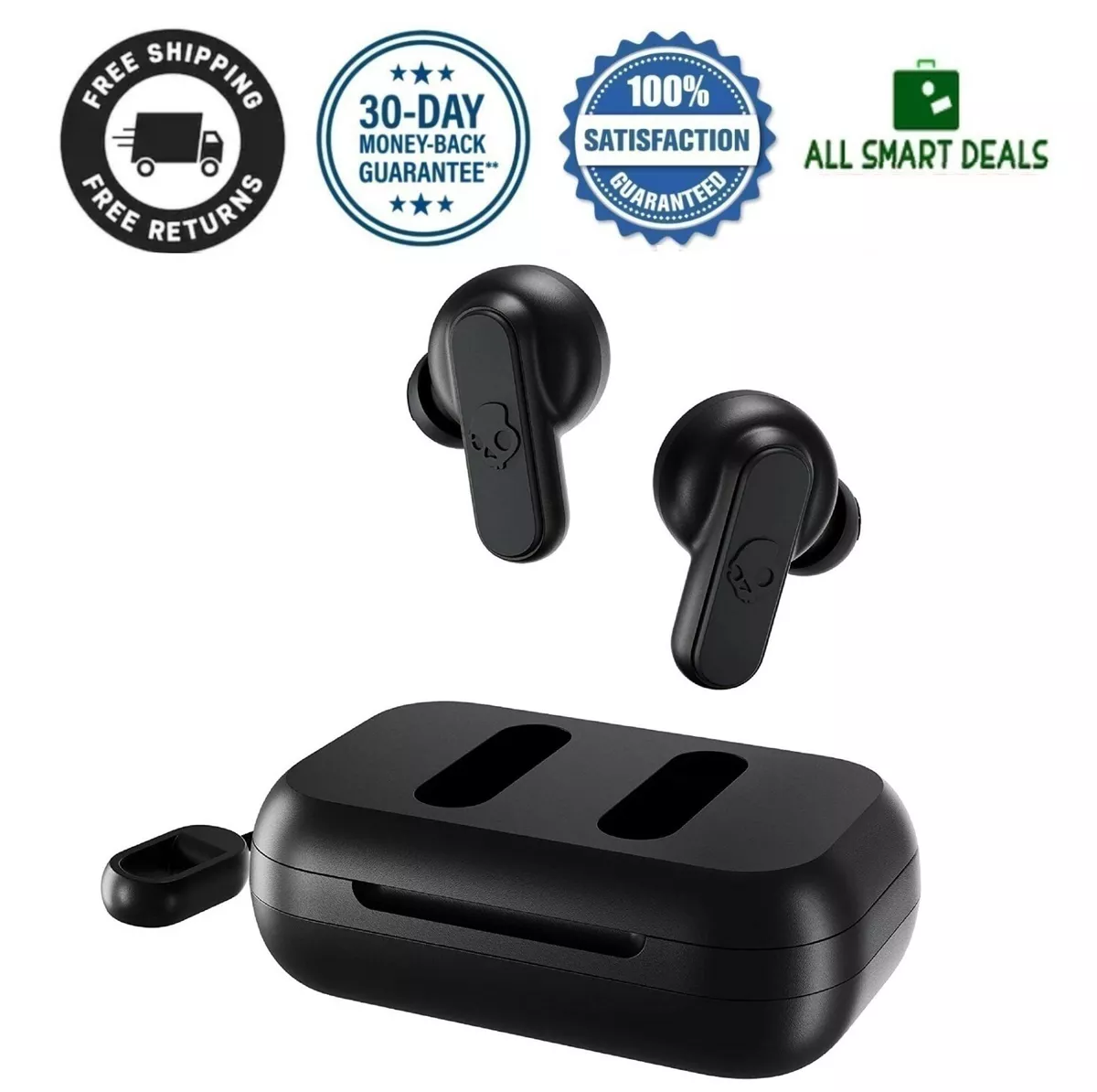 AURICULARES INALAMBRICOS BLUETOOTH CON ESTUCHE