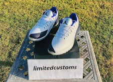 Nike Jordan ADG ADG1 Golf White Dark Concord Metallic Silver AR7995-101 Size 9.5