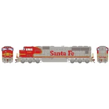 ATHEARN GENESIS G71229 SANTA FE HO SD75M  TSUNAMI2 DCC & SOUND RD# 245