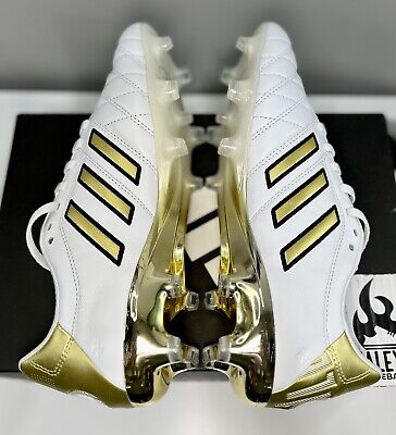 NEW Adidas 11PRO TK Toni Kroos FG White Gold | Men's Size NEW Adidas 11PRO TK Toni Kroos FG White Gold | Men's Size