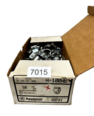 Appleton H-100WB 1'' Conduit Hanger W/Bolt - Lot of 50
