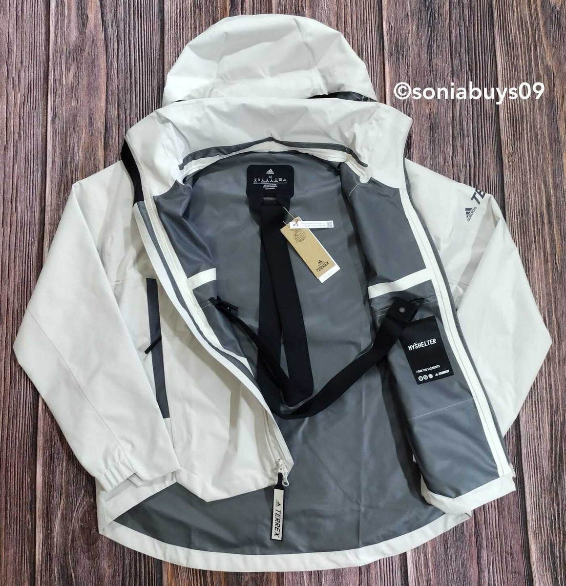 Adidas Women's Terrex CW MYSHELTER RAIN.RDY Rain Jacket Adidas Women's Terrex CW MYSHELTER RAIN.RDY Rain Jacket