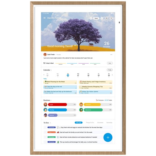 ApoloSign 15.6 inch Digital Calendar Smart Family Wall Planner(Brand New)