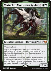 Vorinclex, Monstrous Raider Kaldheim Foil