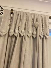 curtains eyelet - beige - see description for measurements