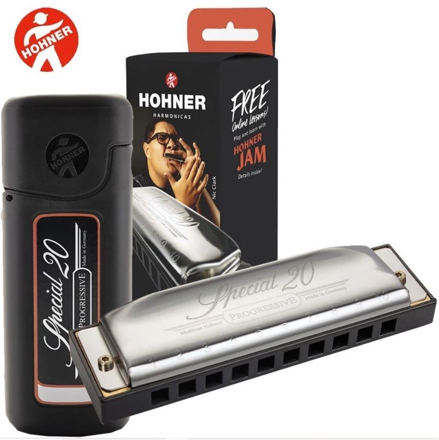 COUNTRY TUNED Hohner Special 20 Harmonica - Choose a Key