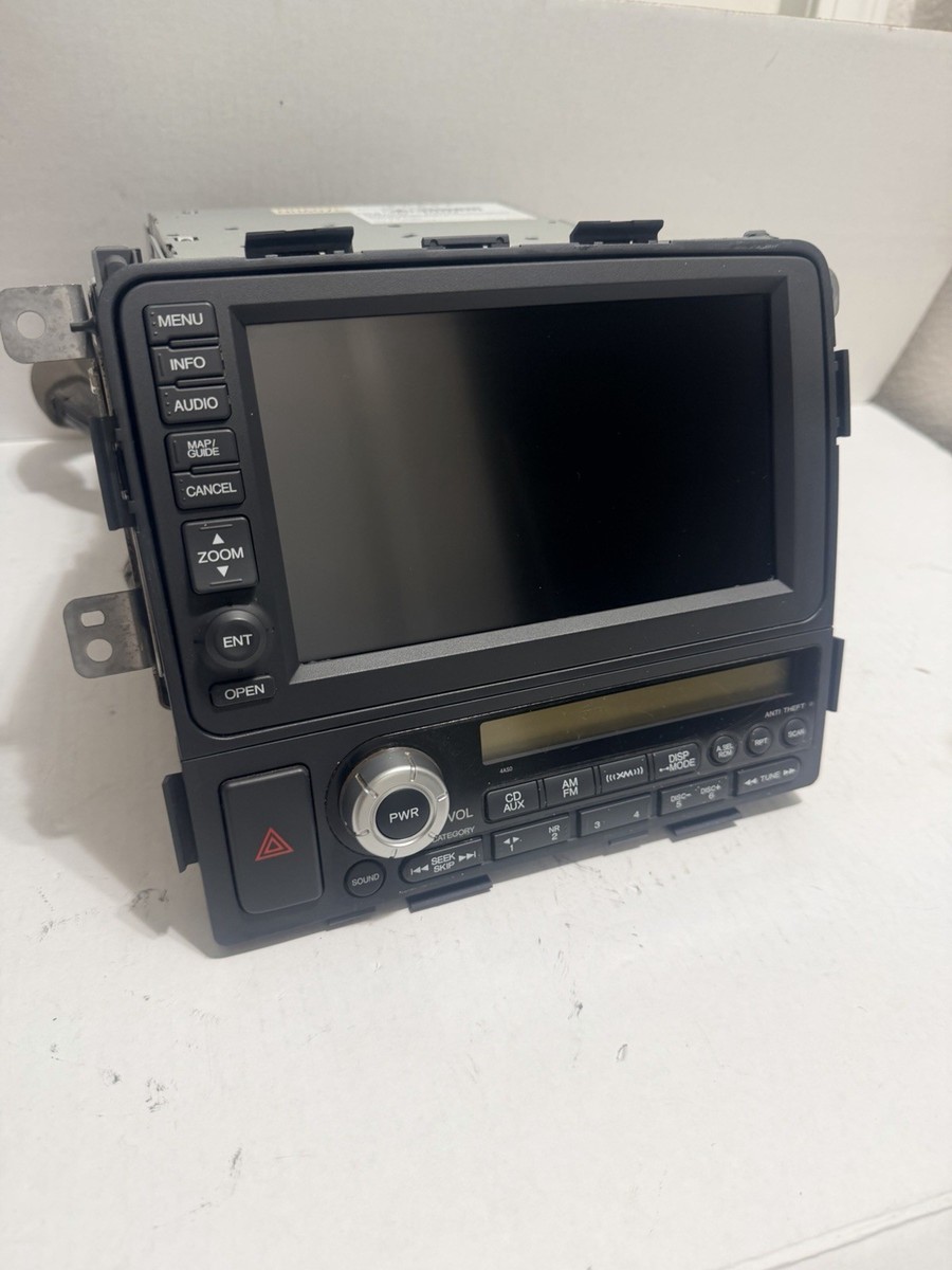 2006-14 Honda Ridgeline OEM Radio AM FM CD Player Navigation 39810