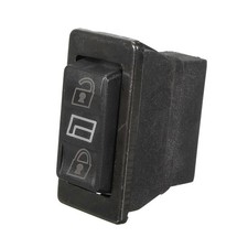Universal Cartruck Power Door Lockunlock Switch Black 5-pin Terminal Dpdt 12v