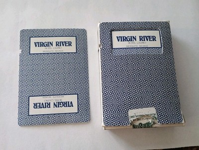 VIRGIN RIVER CASINO MESQUITE, NEVADA LOGO CARD DECK GREAT FOR ANY COLLECTION!