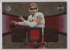 2007 Upper Deck Artifacts NFL Artifacts Red 25/250 Trent Green #NFL-GR ms9