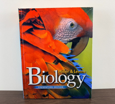 Prentice Hall BIOLOGY Foundation Edition Miller & Levine Hardcover - BRAND NEW