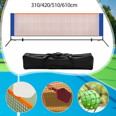 Tragbares Pickleball-Netz mit Aufbewahrungstasche für Spielhallen, Garagen