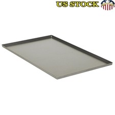 Heavy Duty Metal Replacement Pan Leak Proof Dog Crate Tray Multi-Purpose Use