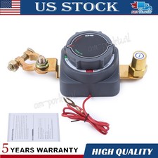 5-80V Battery Power On-Off Cut Master Switch Disconnect Isolator Marine Car RV