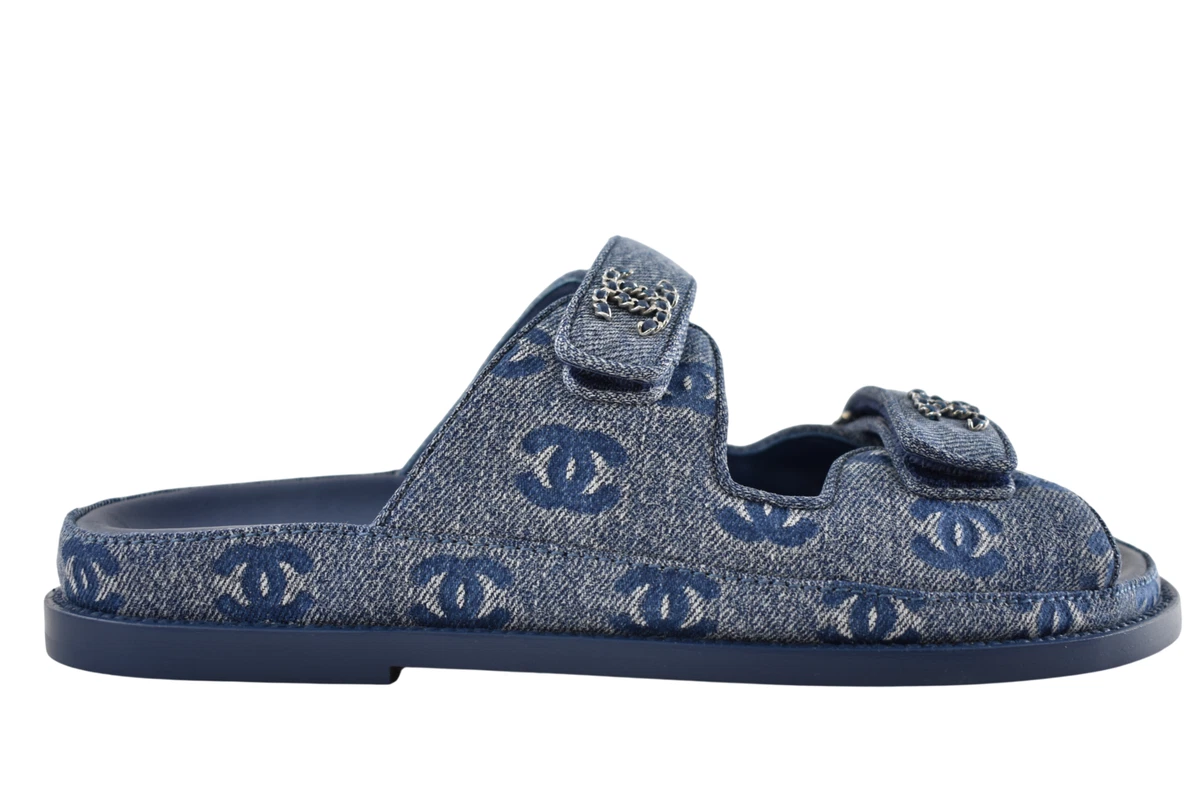 CHANEL Casual Mid (2-2.9 in) Heel Height Sandals for Women for