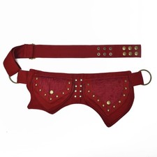 11/Red Wine Lace Fanny Pack, Women, Waist Bag, Pouch, Renaissance, Festival