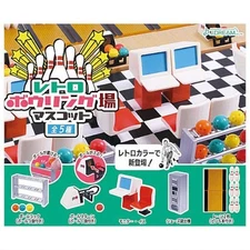 Retro Bowling Alley Mascot J Dream Miniature Doll Furniture Toy