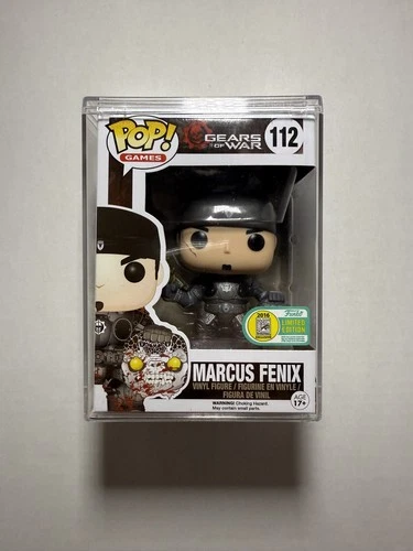 Funko Pop! Marcus Fenix (w/ Head) (Gold Lancer) #112 SDCC 2016 Exclusive 
