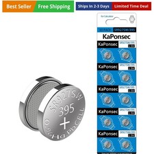 10pcs SR927SW LR926 LR57 AG7 395 1.5V Silver Oxide Watch Battery