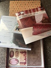 Creative Memories Cherish Power Palette Scrapbook Kit Love Theme Pre-Made Pages