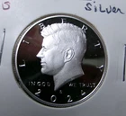 2024 S SILVER PEOOF KENNEDY HALF DOLLAR FROM PROOF SET