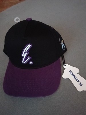 Eastside Golf Men's Signature 5-Panel Snapback One Size Hat Black/Purple