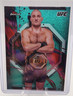 2024 Topps Finest UFC Common Aqua Glitter Refractor of Sean Strickland!!!