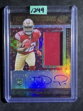✅Tyrion Davis Price Illusions First Impressions RPA /299 #122 Rookie Auto 49ers