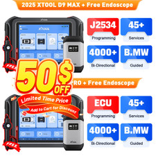 XTOOL D9 MAX J2534 Programming Diagnostic Too...
