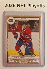🔥 LANE HUTSON 🔥2024-25 UD Series 2 O-Pee-Chee Glossy Rookie  #OPC-50 Canadiens