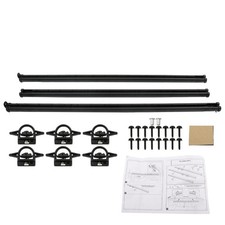 For Jeep Gladiator Jt 2020-2023 Utility Bed Side Rails Trail Rail Cargo 82215956