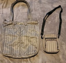 JuJuBe Traveler Tote  Mini Helix Set   Black Olive    