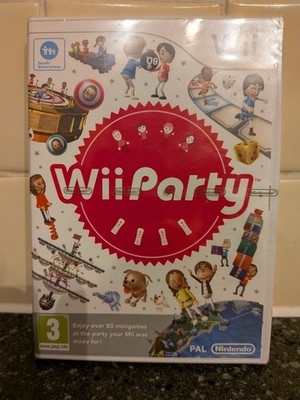 Wii Party Brandneu Factory Sealed Nintendo Wii PAL UK Kostenloser Versand