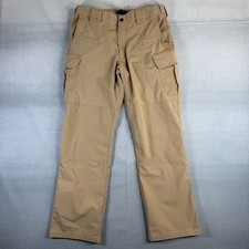 511 Tactical Stryke Pants Mens 34x32 Khaki Cargo Active Duty Taclite Ripstop