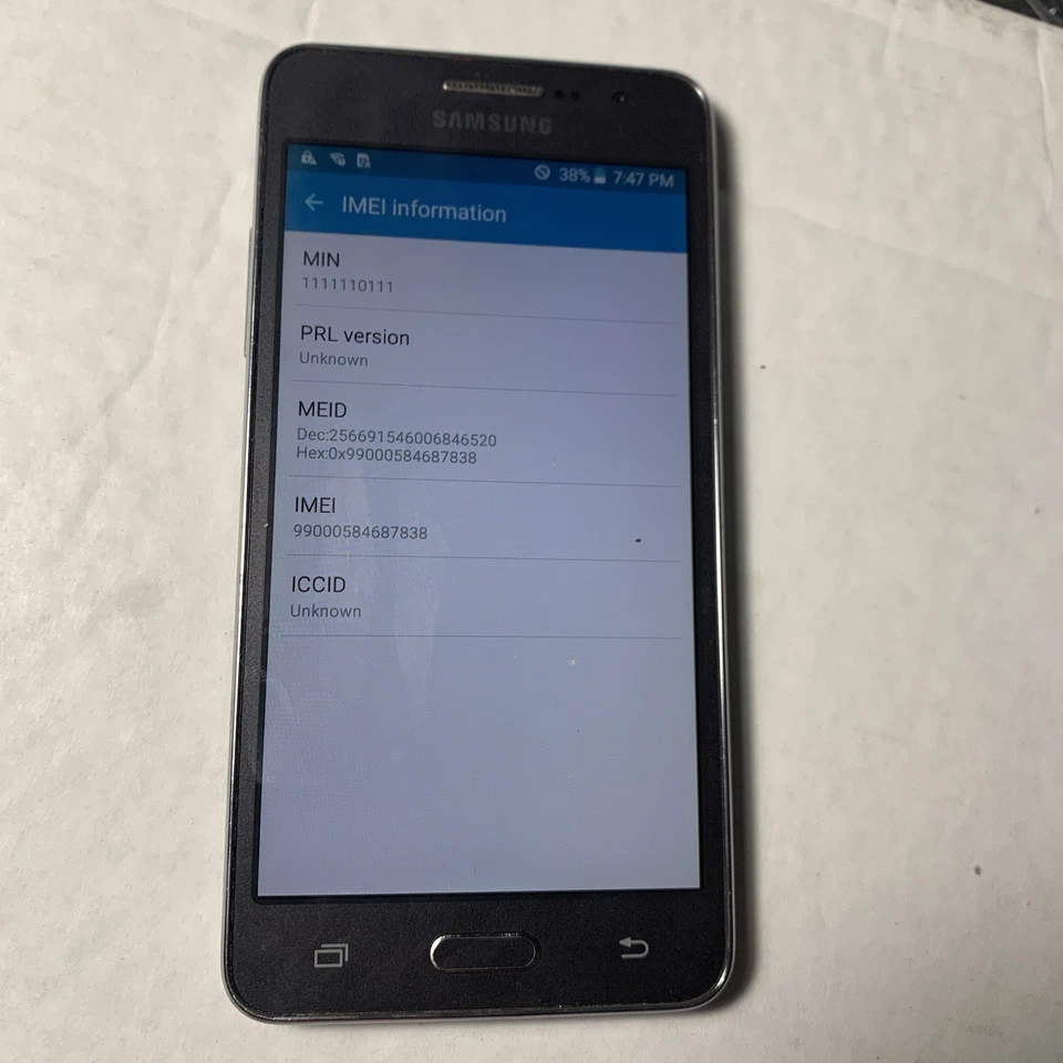 Samsung Galaxy Grand Prime - US CELLULAR - EXCELLENT CONDITION - Image 3 of 4