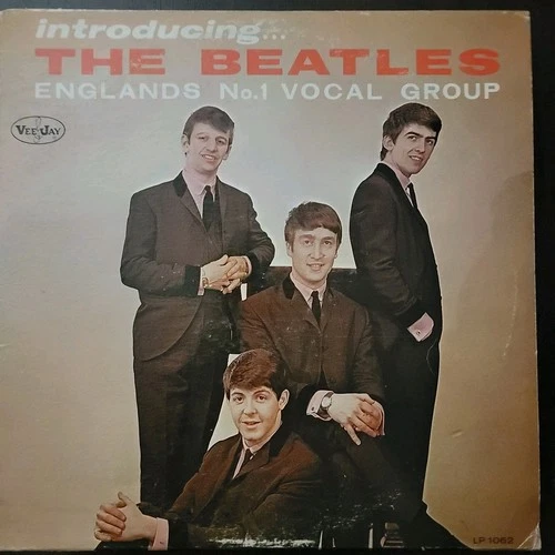 The Beatles - "Introducing the Beatles" Mono LP - Vee Jay Records - VG+