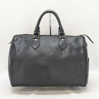 LOUIS VUITTON Epi Speedy 30 Boston Bag Black M43002 VI0926 Authentic LV