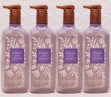 4 Bath Body Works FRESH CUT LILACS Cleansing Gel Hand Soap